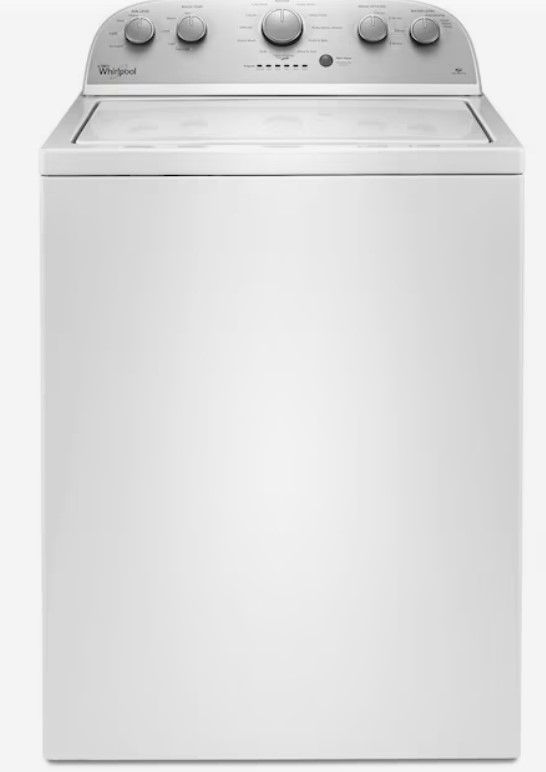 Photo 1 of (READ NOTES) Whirlpool 3.5-cu ft High Efficiency Agitator Top-Load Washer (White)
