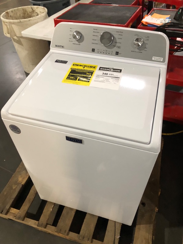 Photo 2 of (READ NOTES) TOP LOAD WASHER WITH DEEP FILL - 4.5 CU. FT.
