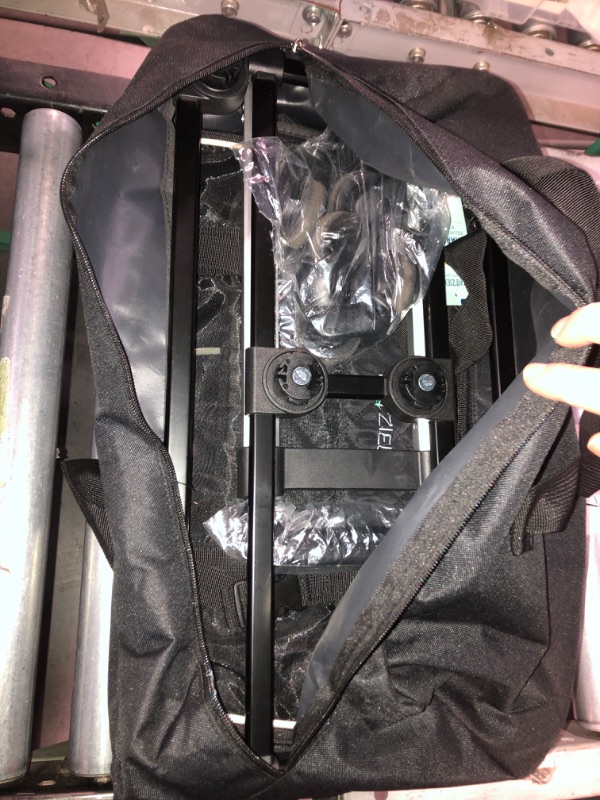 Photo 2 of (READ NOTES) Pet Carrier Airline Approved - Dog Carrier with Wheels - TSA Airline Approved Dog Carrier - Rolling Pet Carrier with Wheels for Small to Medium Size Cat or Dog - Airplane Cabin Animal Friendly Luggage Black