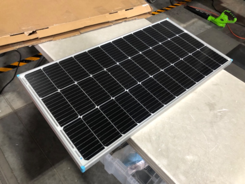 Photo 5 of ***USED - ONLY 1 PANEL - UNABLE TO TEST***
Renogy 1PCS Solar Panels 100 Watt 12 Volt, High-Efficiency Monocrystalline PV 