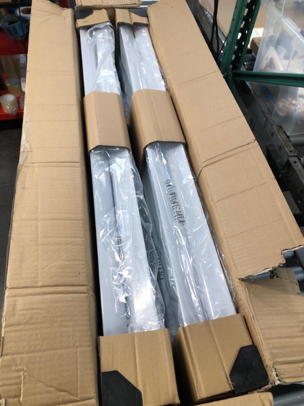 Photo 2 of (READ NOTES) Lightdot 4 Pack LED High Bay Shop Light, 4FT (Large Area Illumination) 265W 37100LM [Eqv.1060W MH/HPS] 5000K Linear Hanging Light for Warehouse, Energy Saving Upto 10000KW*4/5Yrs(5Hrs/Day) 4FT-265W |4P