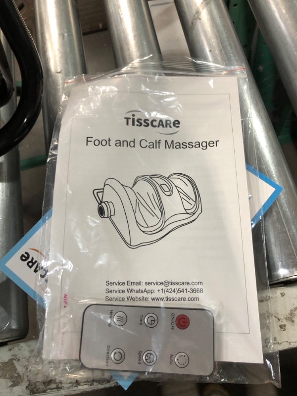 Photo 1 of DAMAGE/ SEE NOTES****
TISSCARE Foot Massager-Shiatsu Foot Massage Machine