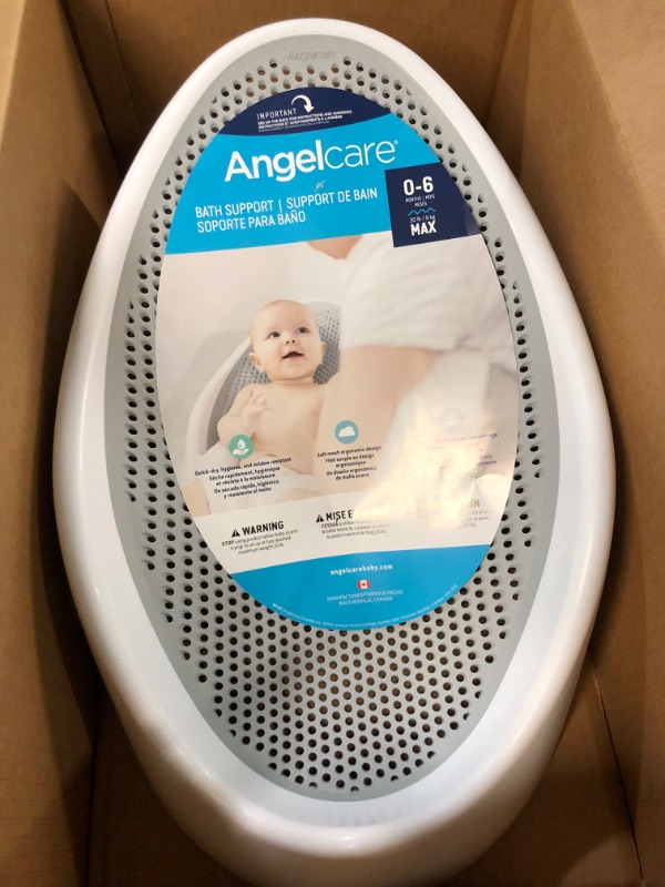 Photo 3 of Angelcare Baby Bath Support (Grey) | Ideal for Babies Less than 6 Months Old