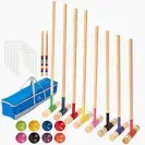 Photo 1 of * used item * 
SpeedArmis 8 Players Croquet Set with 32In Regulation 