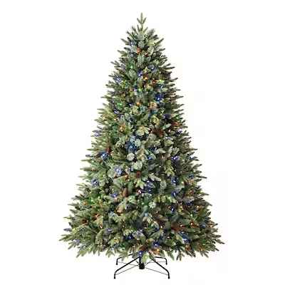 Photo 1 of ***NOT FUNCTIONAL - LIGHTS DON'T WORK - FOR PARTS ONLY - NONREFUNDABLE***
Holiday Living 7.5-ft Hayden Pine Pre-lit Artificial Christmas Tree with LED Lights
