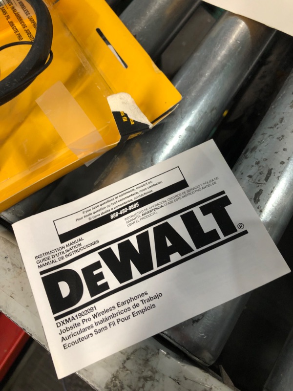 Photo 1 of DEWALT Earbud Wireless Headphones
