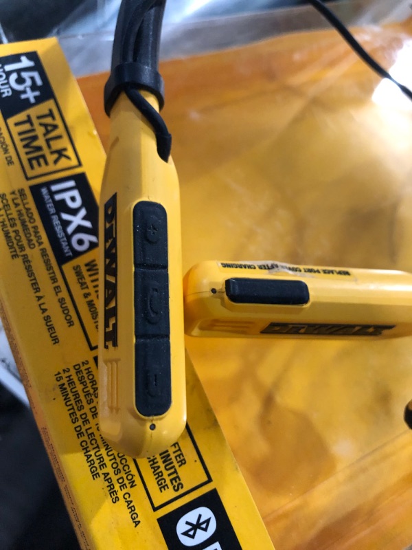 Photo 5 of DEWALT Earbud Wireless Headphones
