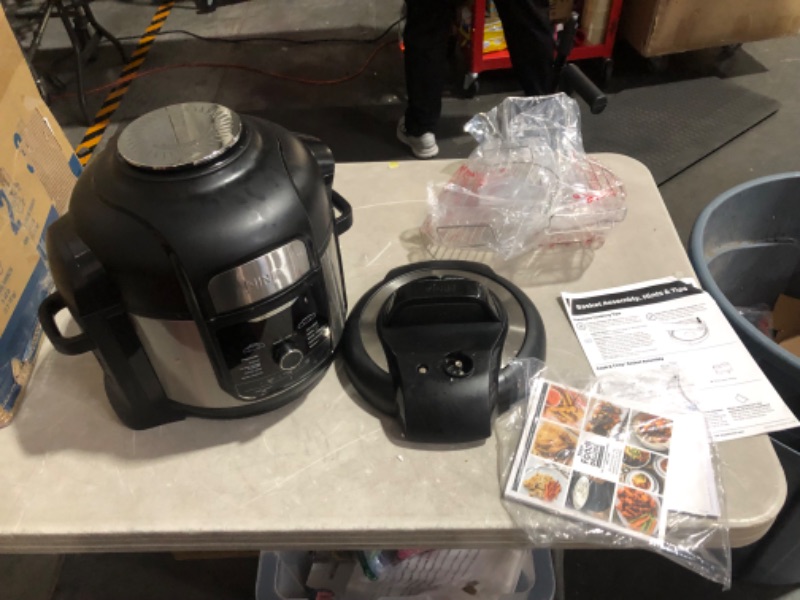 Photo 7 of ***HEAVILY USED AND DIRTY - UNABLE TO TEST - SEE PICTURES***
Ninja FD401 Foodi 12-in-1 Deluxe XL 8 qt. Pressure Cooker & Air Fryer 