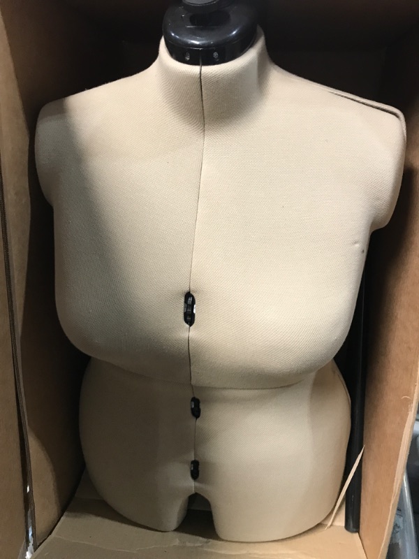 Photo 1 of Dritz My Double Designer Adjustable Dress Form, Medium, Ivory Medium Dress Form