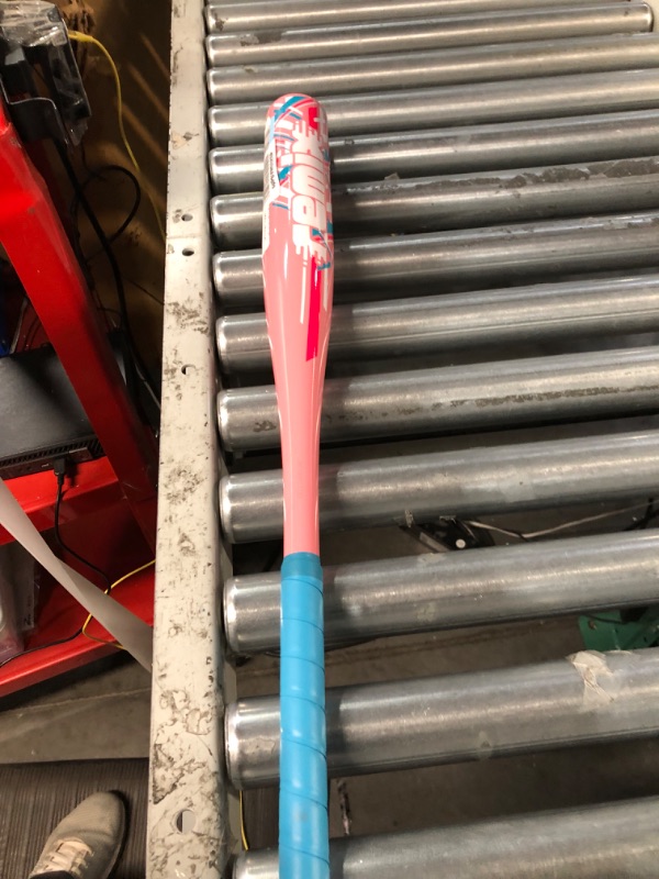 Photo 3 of * used * signs of wear and tear * 
Rawlings Remix T-Ball Bat | USA Baseball | -12 | 1 Pc. Aluminum | 2 1/4 Barrel Pink 26 inch