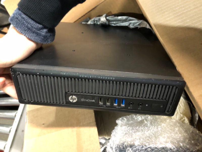 Photo 4 of HP EliteDesk 800 G1 USFF Desktop PC - Intel Core i5-4570S 2.9GHz 8GB 500GB HDD DVDRW Windows 10 Professional (Renewed)