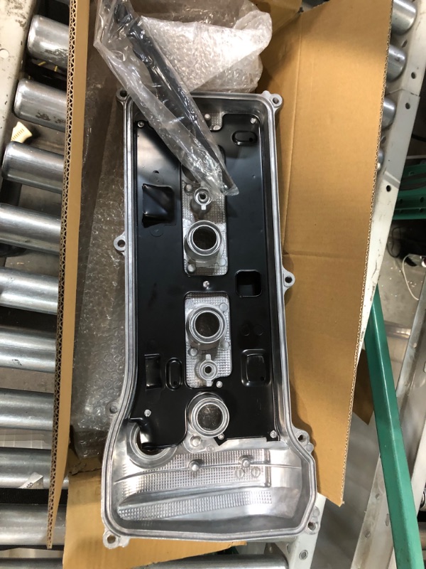Photo 2 of MITZONE Engine Valve Cover with PCV Hose & Gasket Compatible with 2001-2015 Toyota Camry Corolla RAV4 Highlander Solara Matrix Scion tC xB 2.4L Replace 11201-28014 11201-28033