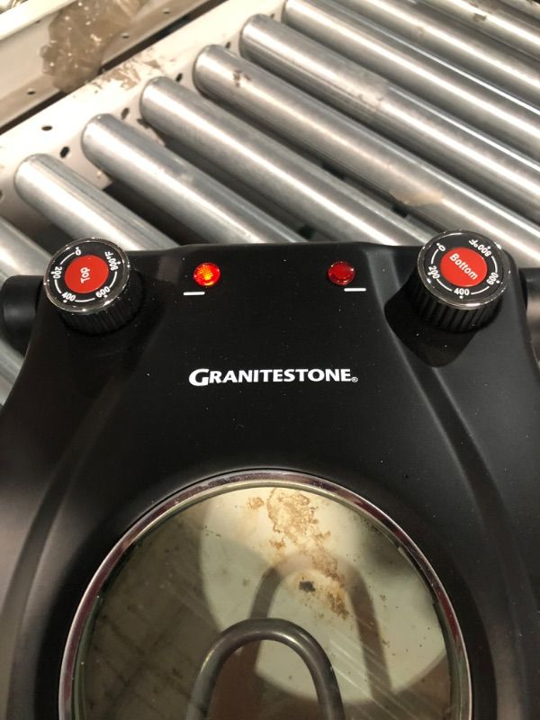 Photo 1 of * important * see notes *
Piezano Pizza Oven by Granitestone – Electric Pizza Oven, Portable Countertop 12 Inch Pizza 