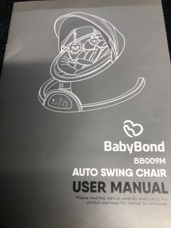 Photo 5 of Baby Swings for Infants, BabyBond Bluetooth Infant Swing with Music Speaker