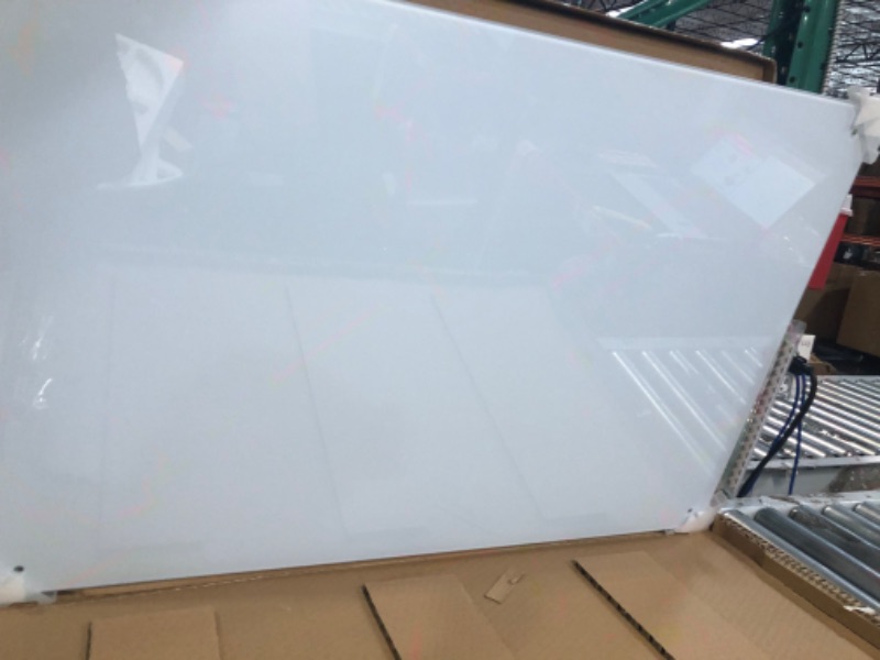 Photo 2 of QUEENLINK Magnetic Glass Whiteboard, 36 x 24 Inches Glass Dry Erase White Board