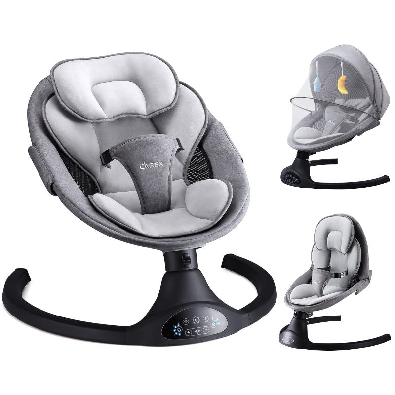 Photo 1 of Baby Swing for Infants | Electric Bouncer for Babies,Portable Swing for Baby Boy Girl,Remote 