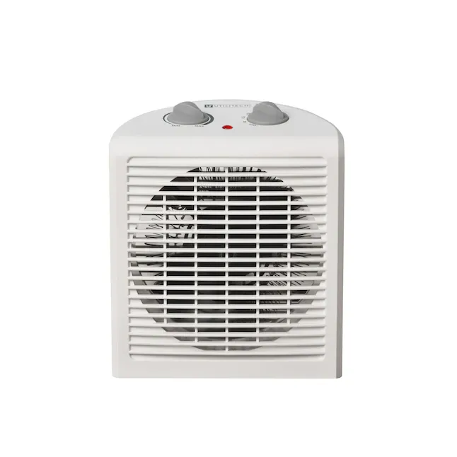 Photo 1 of Utilitech Up to 1500-Watt Utility Fan Compact Personal Indoor Electric Space Heater Thermostat