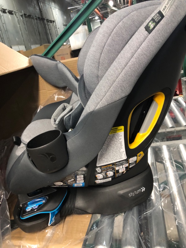 Photo 2 of Baby Jogger City Turn Rotating Convertible Car Seat | Unique Turning Car Seat Phantom Grey