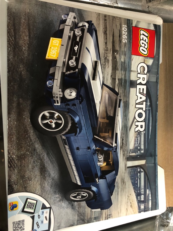 Photo 3 of **PARTS ONLY** LEGO Creator Expert Ford Mustang Collector&#39;s Car Model 10265