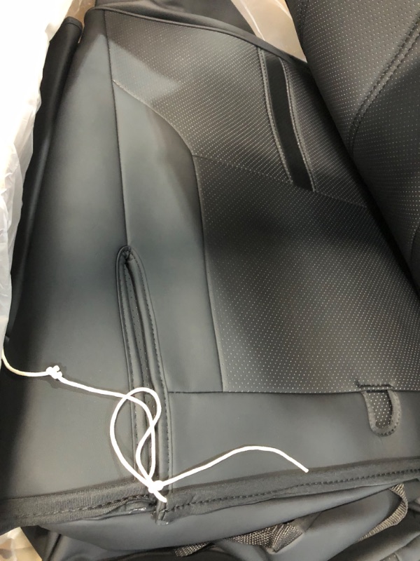 Photo 5 of for Toyota 2023 Tacoma Seat Covers 2016-2022, Water Proof Faux Leather Cover Carbon Fiber 