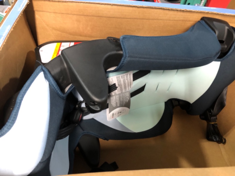 Photo 2 of Cosco Finale DX 2-in-1 Booster Car Seat, Forward Facing 40-100 lbs, Rainbow