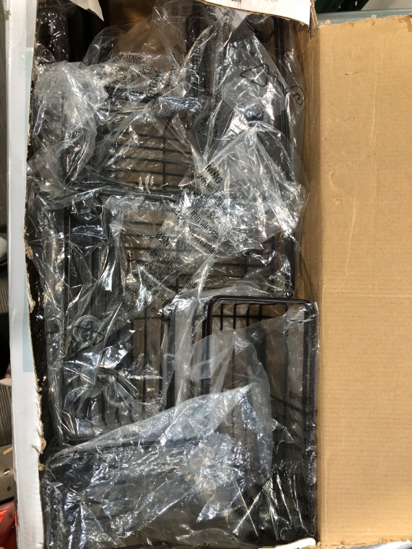 Photo 1 of **MISSING PARTS TO HOLD POLE TOGETHER**
Zenna Home Tension Pole Shower Caddy, 4 Corner-Hugging Basket Shelves, Adjustable, 60 to 97 Inch, Bronze