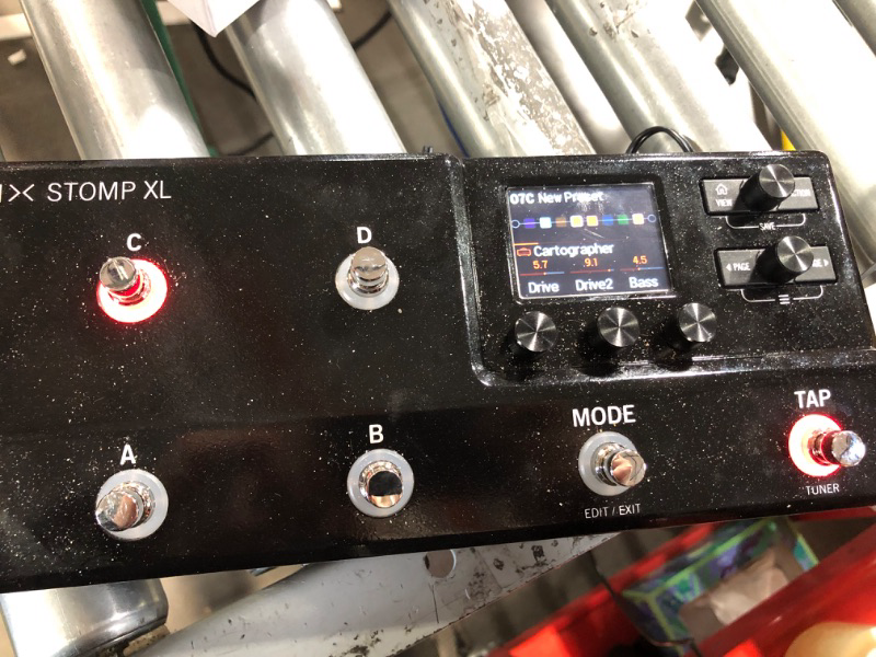Photo 1 of Line 6 HX Stomp XL, Black Black HX Stomp XL