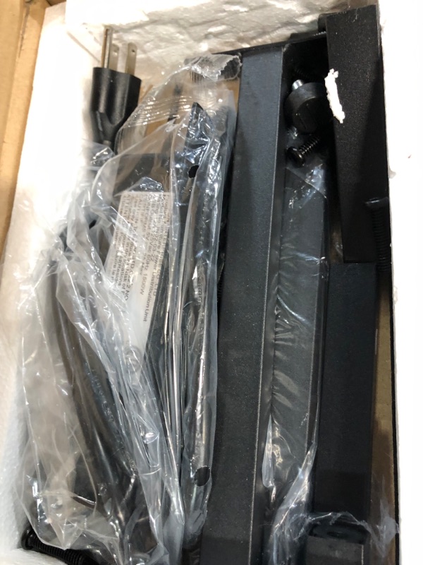 Photo 1 of HOOBRO 39.4" Skinny Console Table with Power Outlets, 5.9" Behind Couch Table Brown
