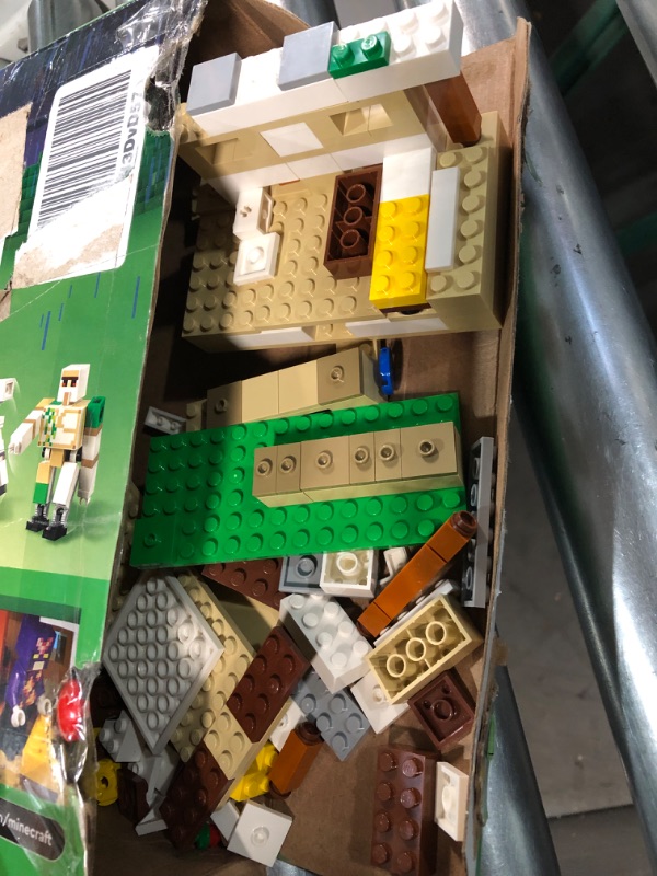 Photo 1 of **PARTS ONLY** LEGO Minecraft The Iron Golem Fortress 21250 Building Toy Set, Playset 