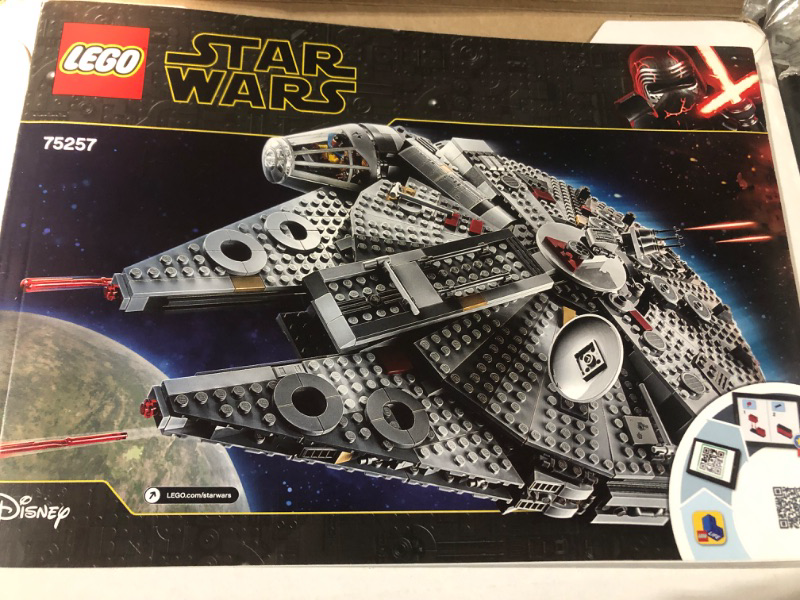 Photo 6 of **PARTS ONLY**
LEGO Star Wars Millennium Falcon 75257 Starship Construction Set, Standard Packaging