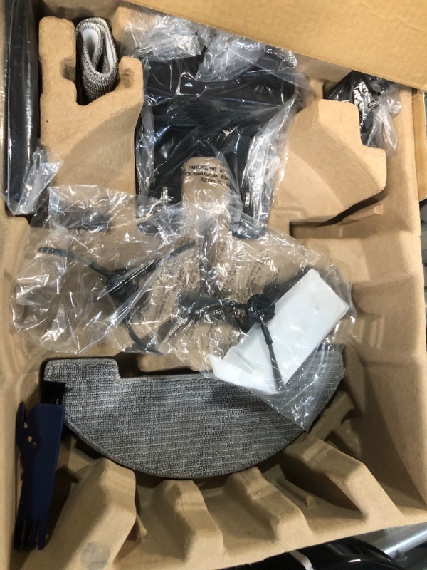 Photo 1 of **NON REFUNDABLE NO RETURNS SOLD AS IS**
 **PARTS ONLY****PARTS ONLY**Robot Vacuum and Mop Combo, 3 in 1 Mopping Robotic Vacuum with Schedule, Black