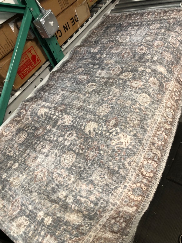 Photo 4 of (READ NOTES) Bloom Rugs  Runner - Brown/Dark Gray 2.5' x 10'