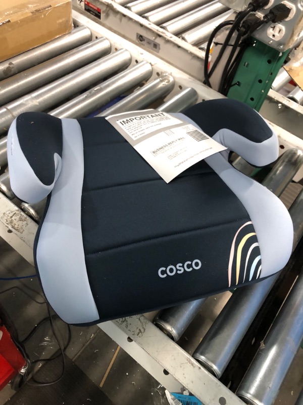 Photo 4 of Cosco Topside Backless Booster Car Seat, Lightweight 40-100 lbs, Rainbow