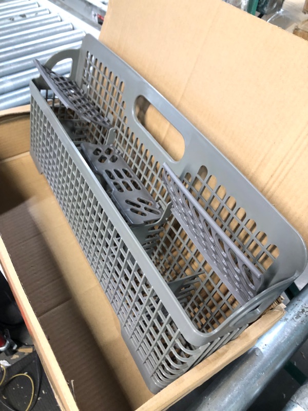 Photo 2 of 8531233 WP8562043 Dishwasher Silverware Basket By AMI PARTS Compatible with Kitchenaid Dishwasher Utensil Rack Basket, Replaces 8531233,8562043, WP8531233VP, 941351, AP6012898,1 YEAR WARRANTY