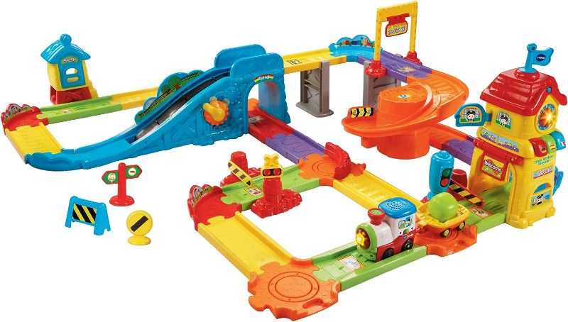 Photo 1 of ***NOT FUNCTIONAL - FOR PARTS - NONREFUNDBALE - SEE COMMENTS***
VTech Go! Go! Smart Wheels Train Station Playset