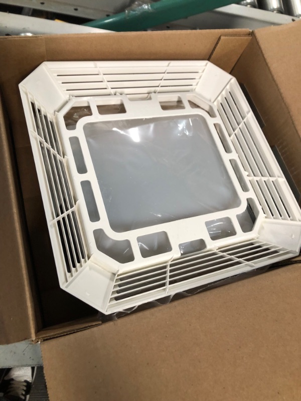 Photo 1 of Broan 3.5-Sone 70-CFM White Lighted Bathroom Fan
