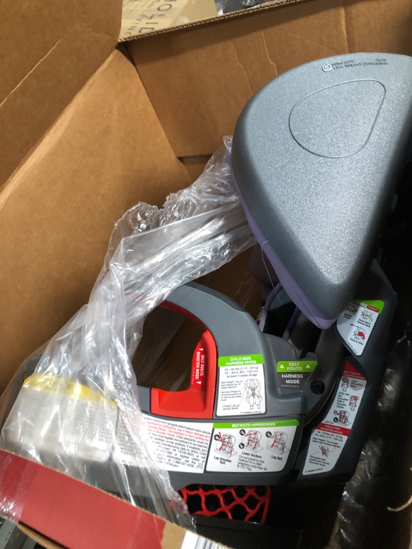 Photo 5 of Britax Grow with You ClickTight+ Harness-to-Booster, Purple Ombre SafeWash ClickTight Plus Purple Ombre