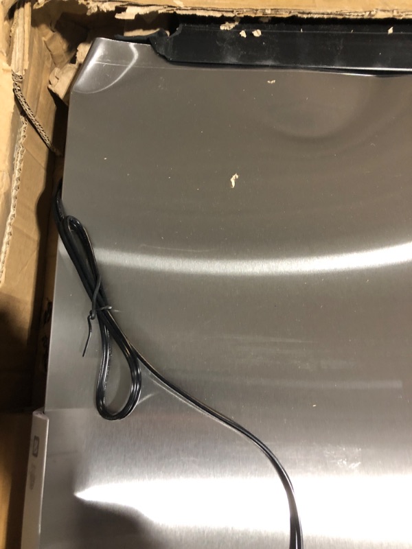 Photo 1 of * used * damaged * see images * 
Elite Gourmet EWM-6171# 7.5 Quart Triple Buffet Server Food Warmer Temperature Control, 