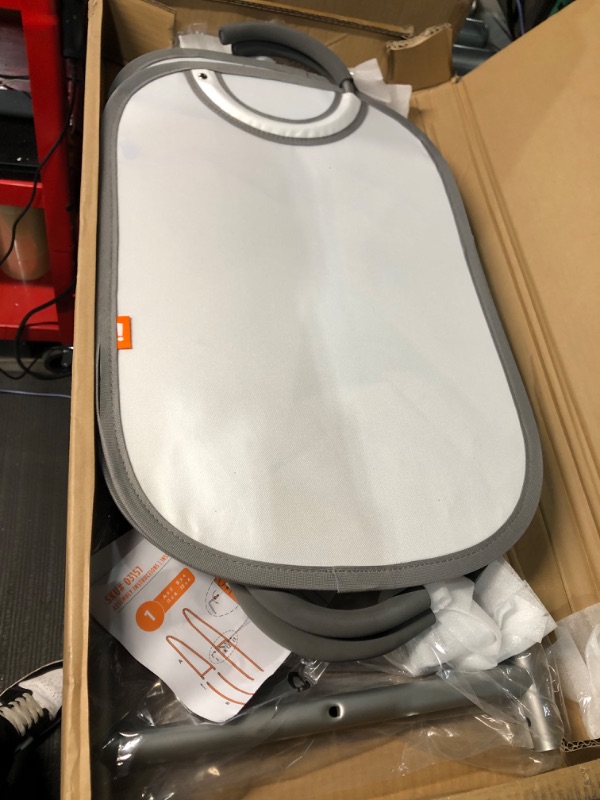 Photo 1 of 2 Tier Laundry Sorter by Neatfreak! - Laundry Hamper With Wheels & 2 x Laundry Basket Tote Bags For Dirty Clothes, Towels, Blankets, Bathroom Storage & Laundry Room Organization Snow White