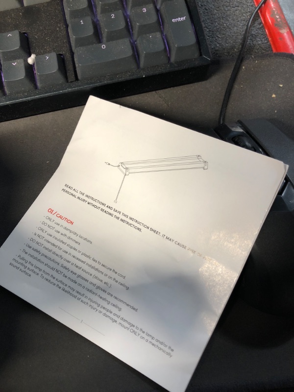 Photo 1 of LEONLITE 4FT LED Utility Shop Light, 40W Motion Sensor Plug in Linkable Light Fixtures, 4000lm, 5000K Daylight, Suspension & Flush Mount, for Garage, Workshop, FCC, ES, ETL Certified, Pack of 2 Daylight (5000k)