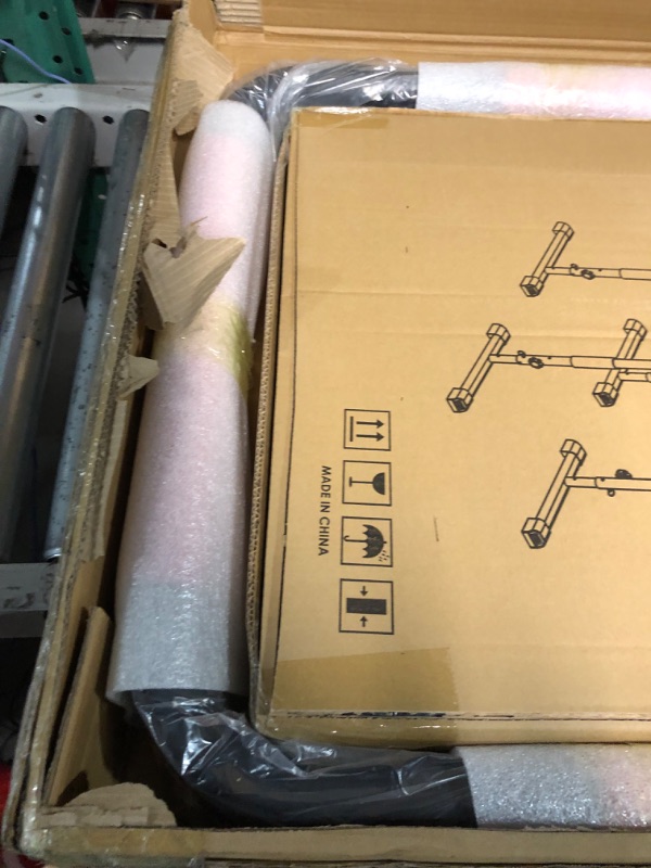 Photo 1 of Sportsroyals Dip Bar, Adjustable Parallel Bars for Home Workout, Dip Station with (400/1200LBS) Loading Capacity red