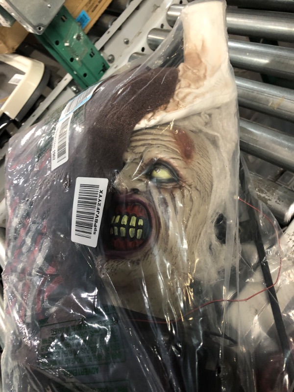 Photo 1 of 62 in. Touch Activated Animatronic Zombie