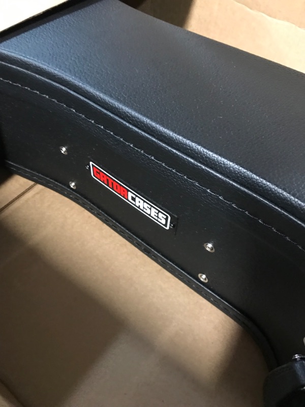 Photo 1 of Gator Cases Hard-Shell Wood Case for 6 or 12 String Acoustic Dreadnought Guitars (GWE-DREAD 12) & D'Addario EPS510 ProSteels Electric Guitar Strings, Regular Light, 10-46