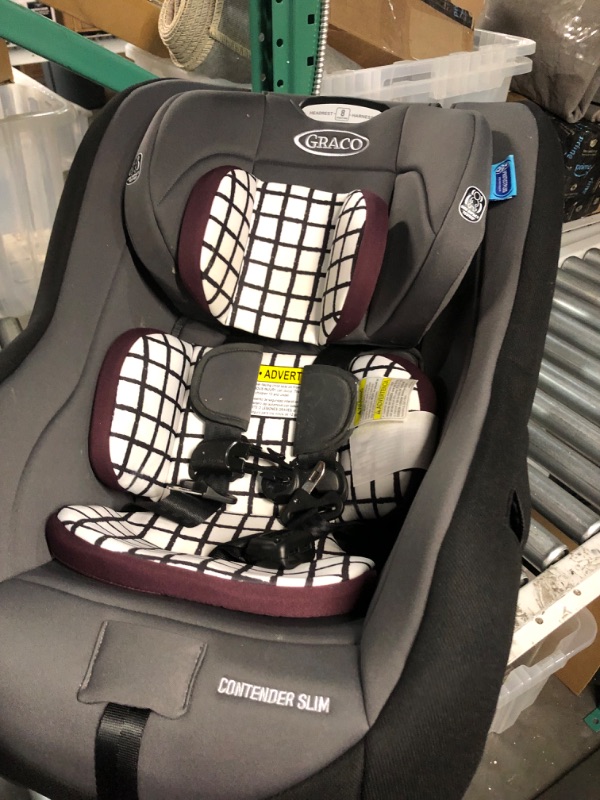 Photo 2 of *SEE NOTES* Graco Contender Slim Convertible Car Seat, West Point