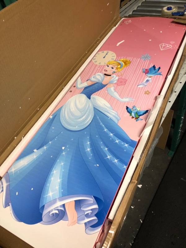 Photo 3 of Disney Princess Dress & Play Boutique - Pretend Play Costume Storage Closet/Wardrobe for Kids with Mirror & Shelves by Delta Children, Pink