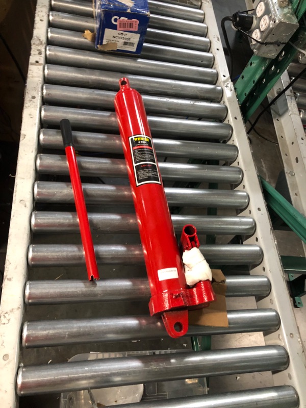 Photo 3 of * used * incomplete * 
VEVOR Hydraulic/Pneumatic Long Ram Jack, 8 Tons/17363 lbs Capacity, with Single Piston Pump and Clevis Base