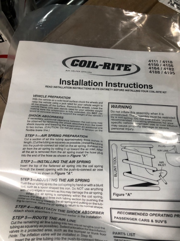 Photo 4 of Firestone W237604118 Coil-Rite Kit