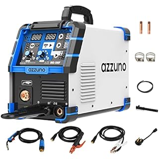 Photo 1 of ***USED - UNABLE TO TEST - PARTS MAY BE MISSING***
AZZUNO 200A MIG Welder,110V/220V Dual Voltage multiprocess welder, Gasless