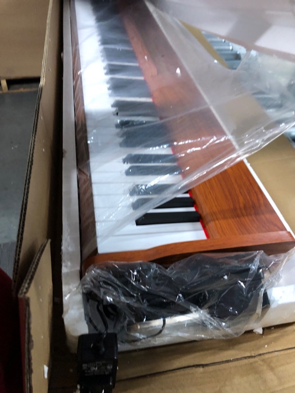 Photo 4 of Fesley 88 Key Keyboard Piano with Semi-Weighted Keys, Full-Size Digital Piano Keyboard 