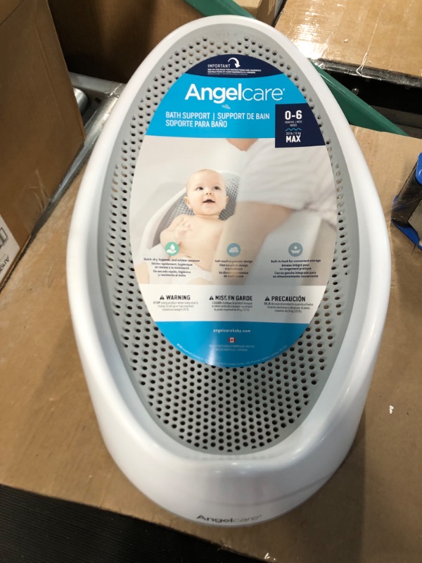 Photo 4 of Angelcare Baby Bath Support (Grey) | Ideal for Babies Less than 6 Months Old